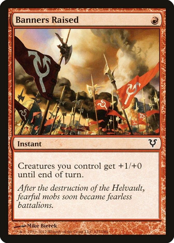 Magic: The Gathering MTG Single Banners Raised [Avacyn Restored]