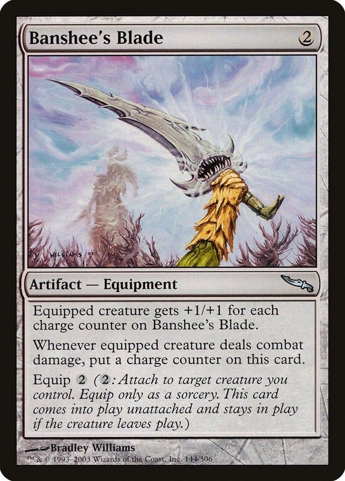 Magic: The Gathering MTG Single Banshee's Blade [Mirrodin]