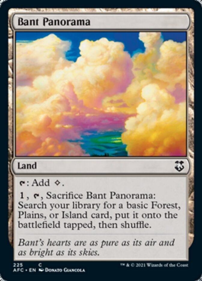 Magic: The Gathering MTG Single Bant Panorama [Dungeons & Dragons: Adventures in the Forgotten Realms Commander]