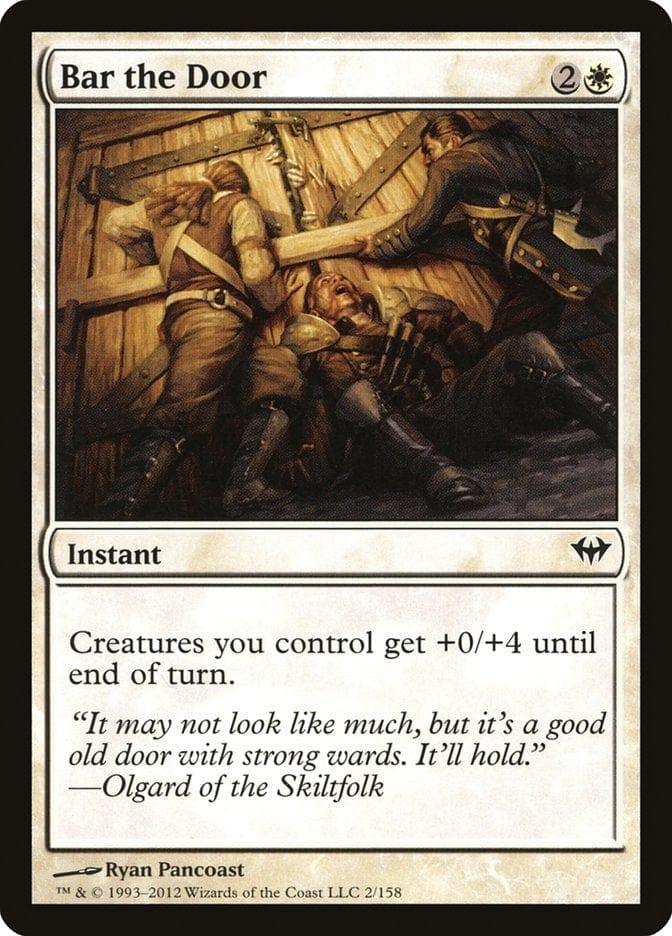 Magic: The Gathering MTG Single Bar the Door [Dark Ascension]