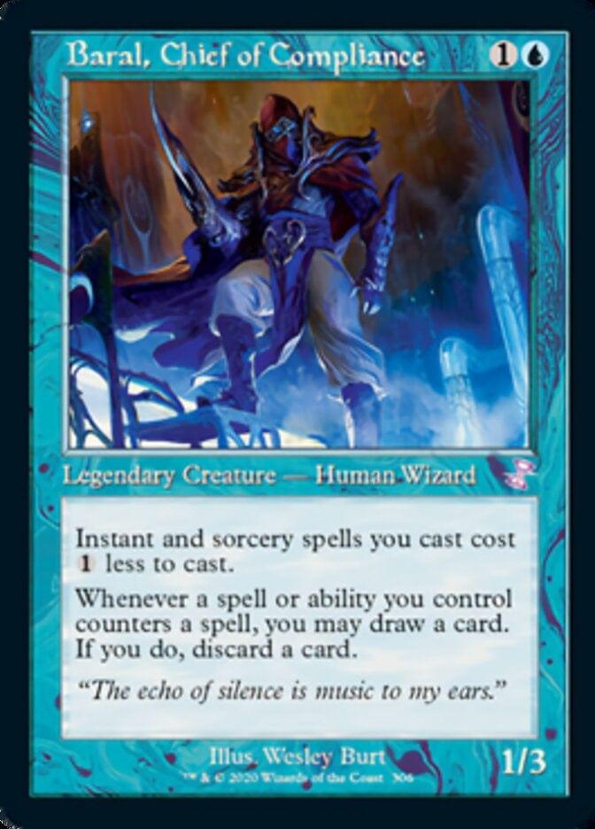 Magic: The Gathering MTG Single Baral, Chief of Compliance (Timeshifted) [Time Spiral Remastered]