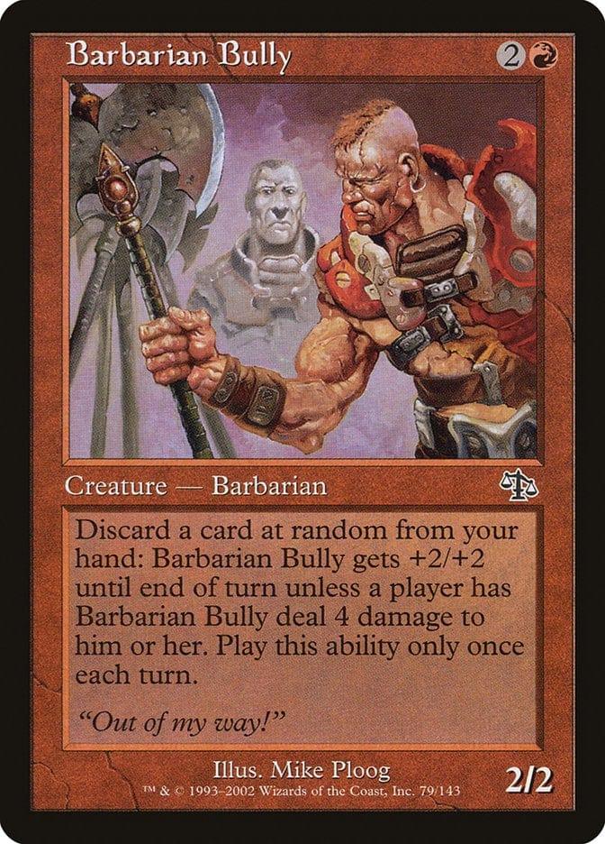 Magic: The Gathering MTG Single Barbarian Bully [Judgment]