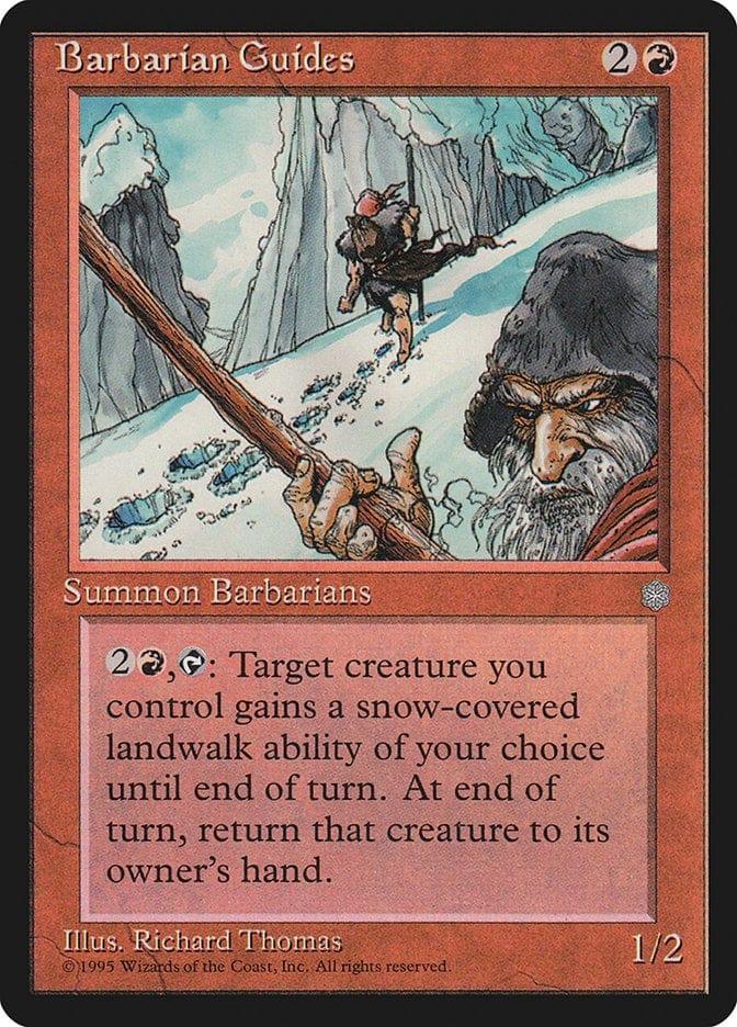 Magic: The Gathering MTG Single Barbarian Guides [Ice Age]
