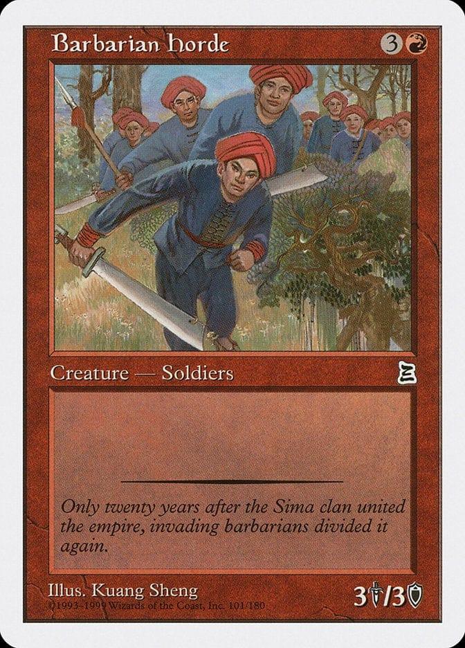 Magic: The Gathering MTG Single Barbarian Horde [Portal Three Kingdoms]