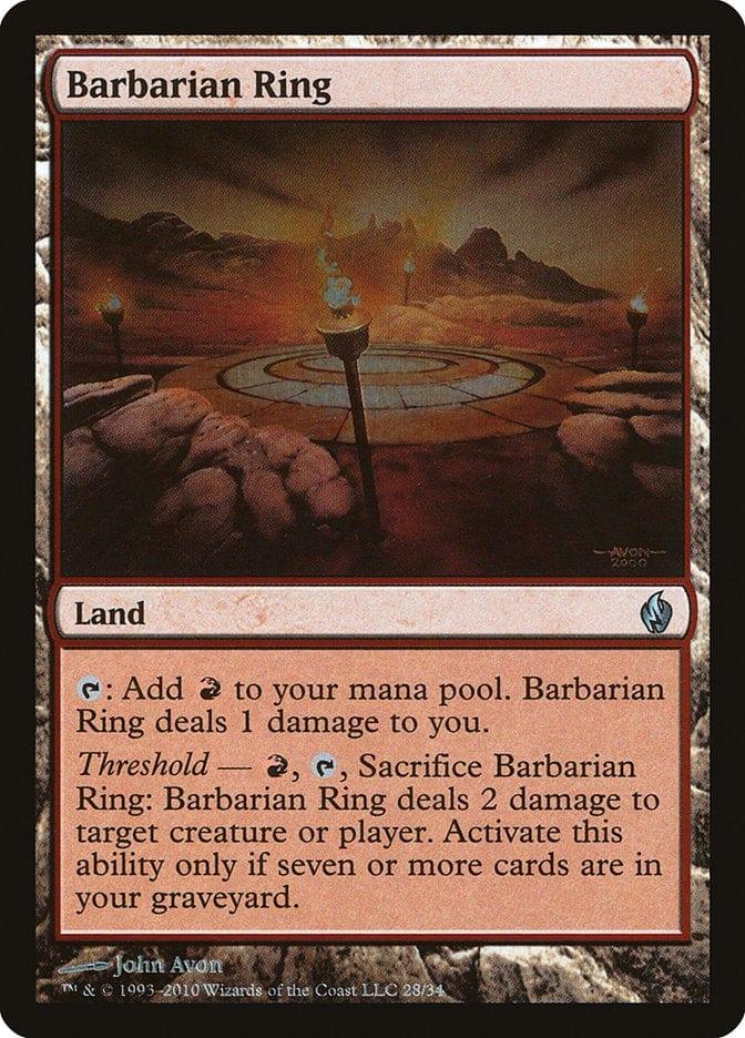 Magic: The Gathering MTG Single Barbarian Ring [Premium Deck Series: Fire and Lightning]