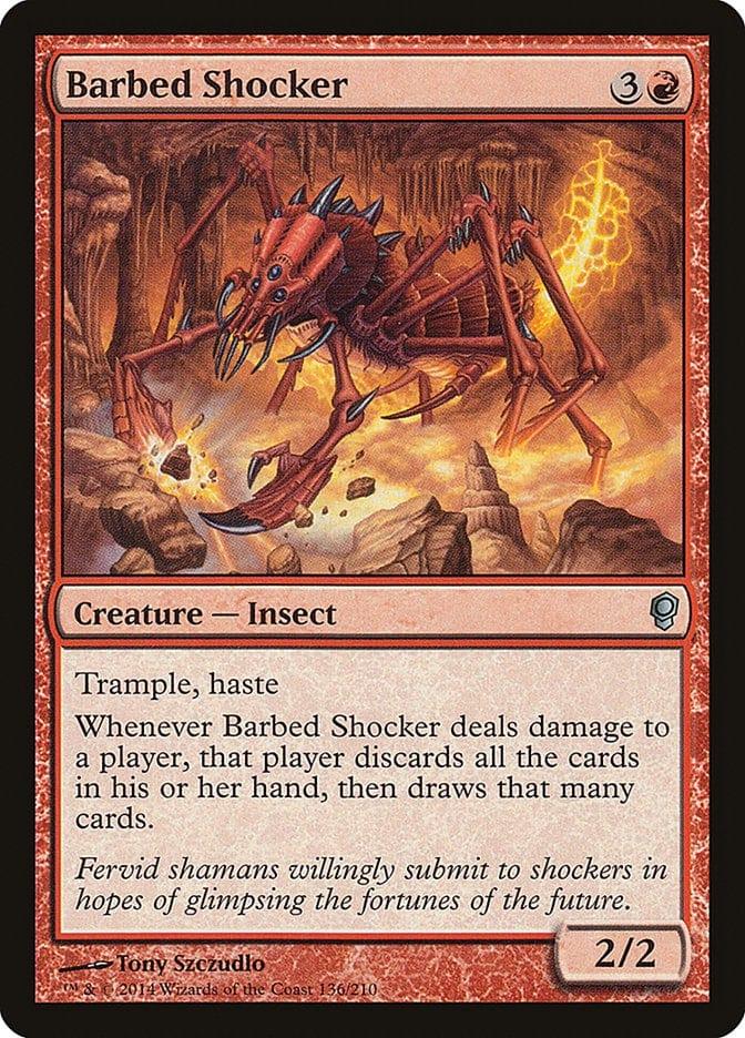 Magic: The Gathering MTG Single Barbed Shocker [Conspiracy]