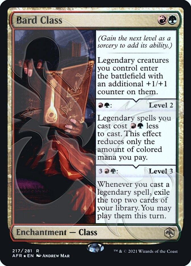 Magic: The Gathering MTG Single Bard Class (Ampersand Promo) [Dungeons & Dragons: Adventures in the Forgotten Realms Promos]