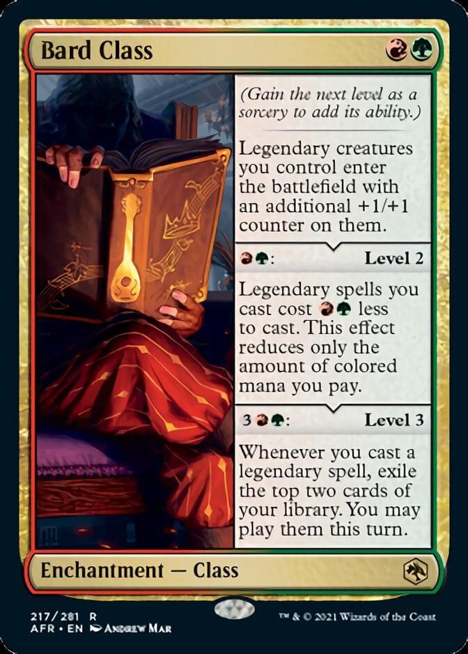 Magic: The Gathering MTG Single Bard Class [Dungeons & Dragons: Adventures in the Forgotten Realms]