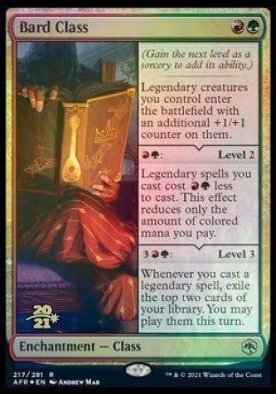 Magic: The Gathering MTG Single Bard Class [Dungeons & Dragons: Adventures in the Forgotten Realms Prerelease Promos]