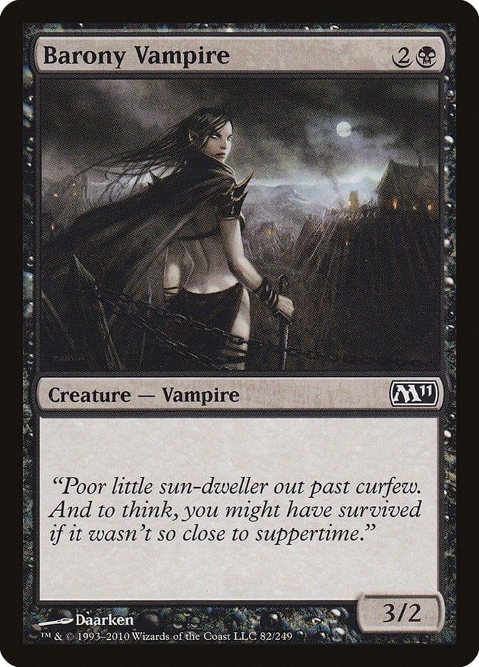 Magic: The Gathering MTG Single Barony Vampire [Magic 2011]
