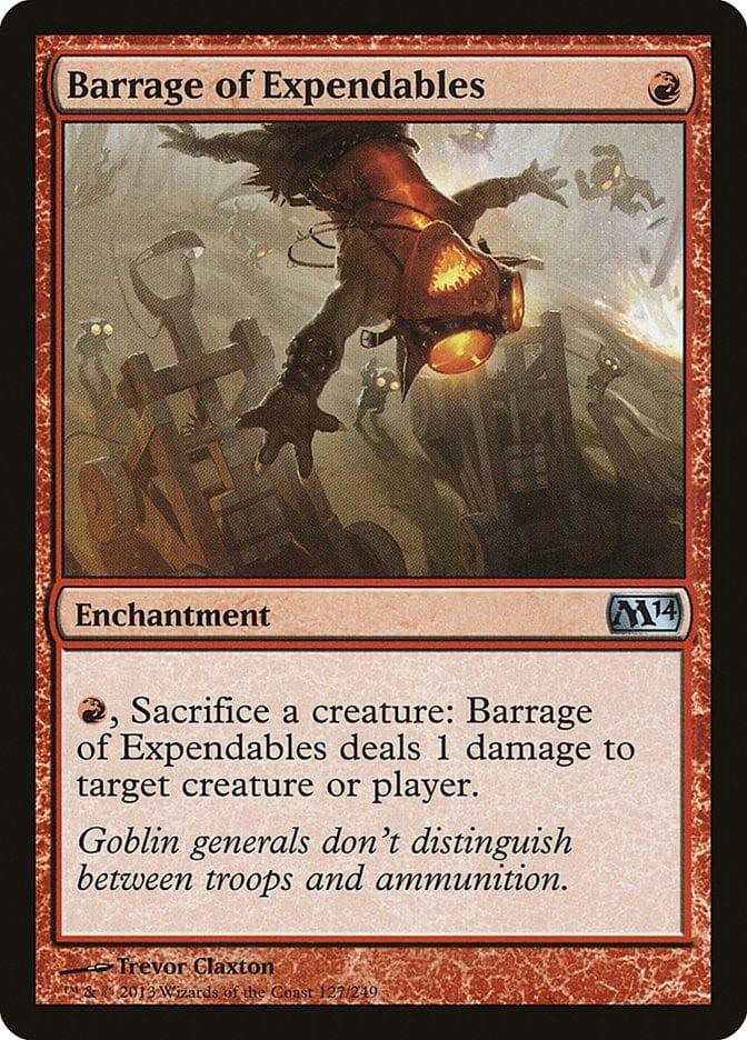 Magic: The Gathering MTG Single Barrage of Expendables [Magic 2014]