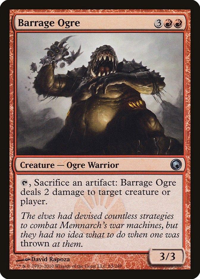 Magic: The Gathering MTG Single Barrage Ogre [Scars of Mirrodin]