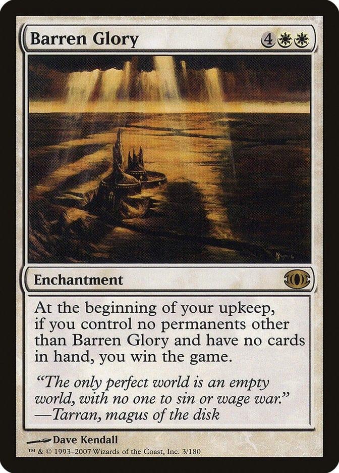 Magic: The Gathering MTG Single Barren Glory [Future Sight]