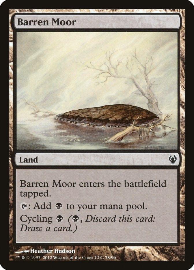 Magic: The Gathering MTG Single Barren Moor [Duel Decks: Izzet vs. Golgari]