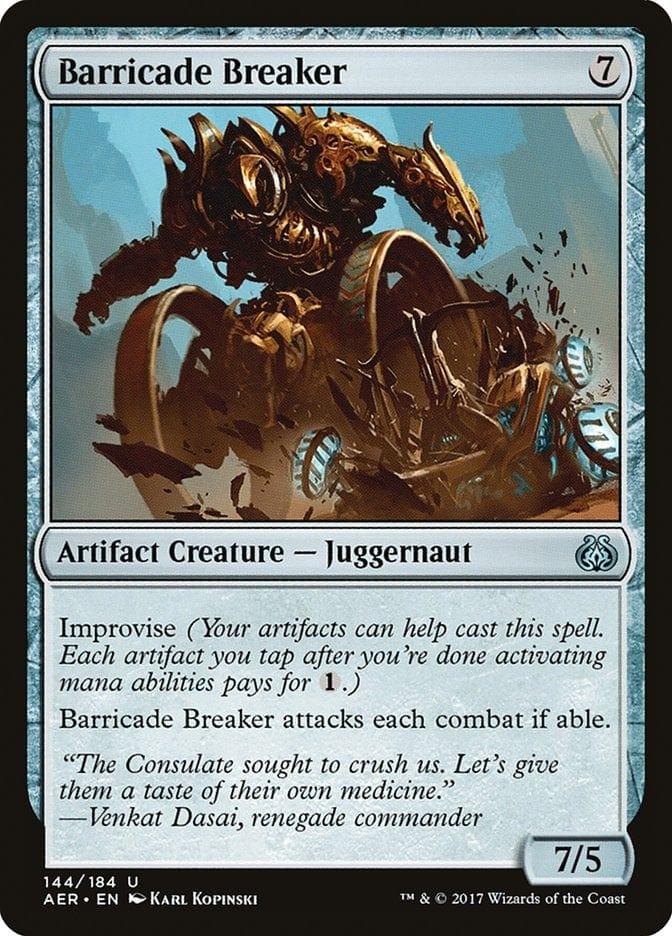 Magic: The Gathering MTG Single Barricade Breaker [Aether Revolt]
