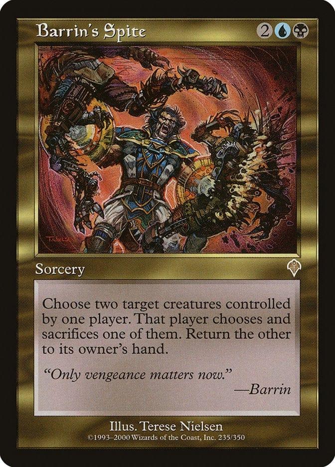 Magic: The Gathering MTG Single Barrin's Spite [Invasion]