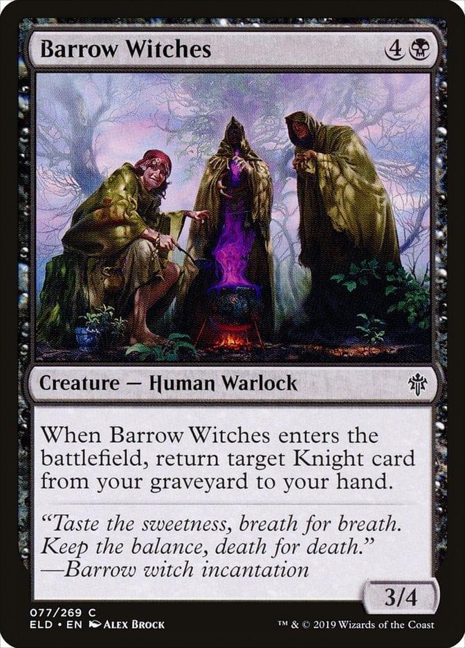 Magic: The Gathering MTG Single Barrow Witches [Throne of Eldraine]
