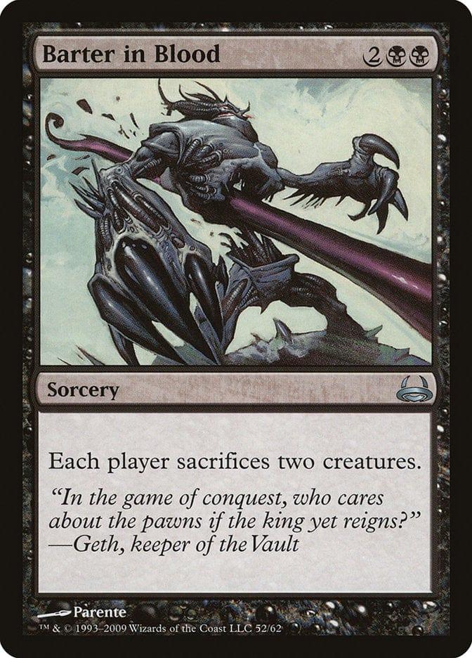 Magic: The Gathering MTG Single Barter in Blood [Duel Decks: Divine vs. Demonic]