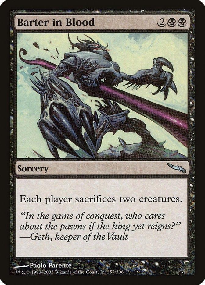 Magic: The Gathering MTG Single Barter in Blood [Mirrodin]