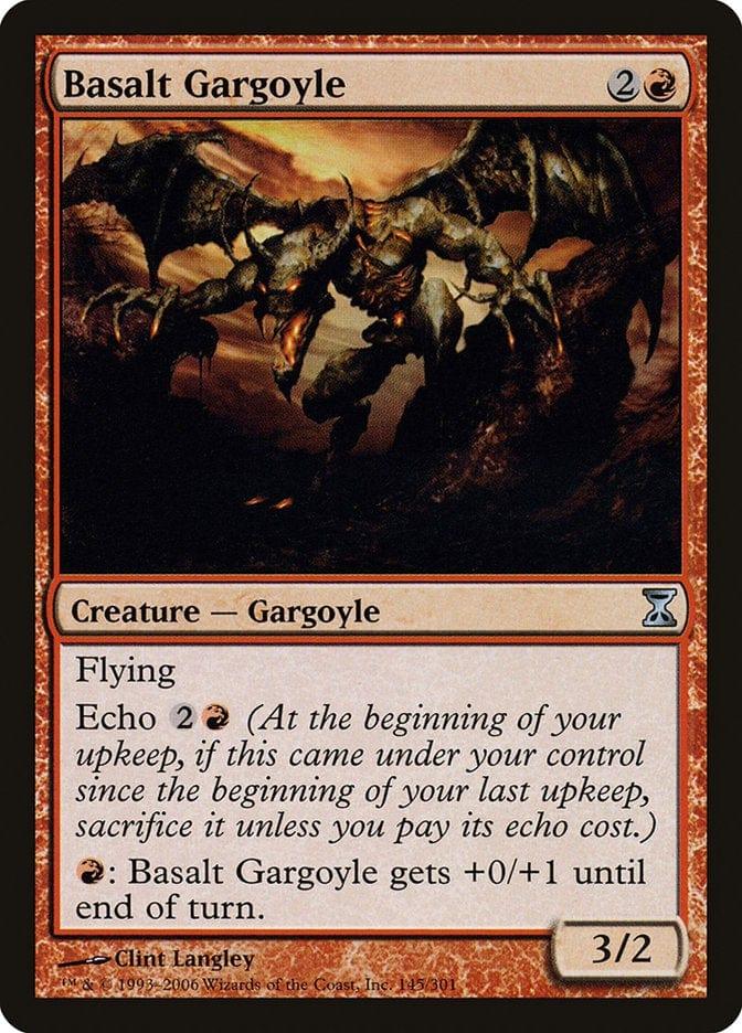 Magic: The Gathering MTG Single Basalt Gargoyle [Time Spiral]