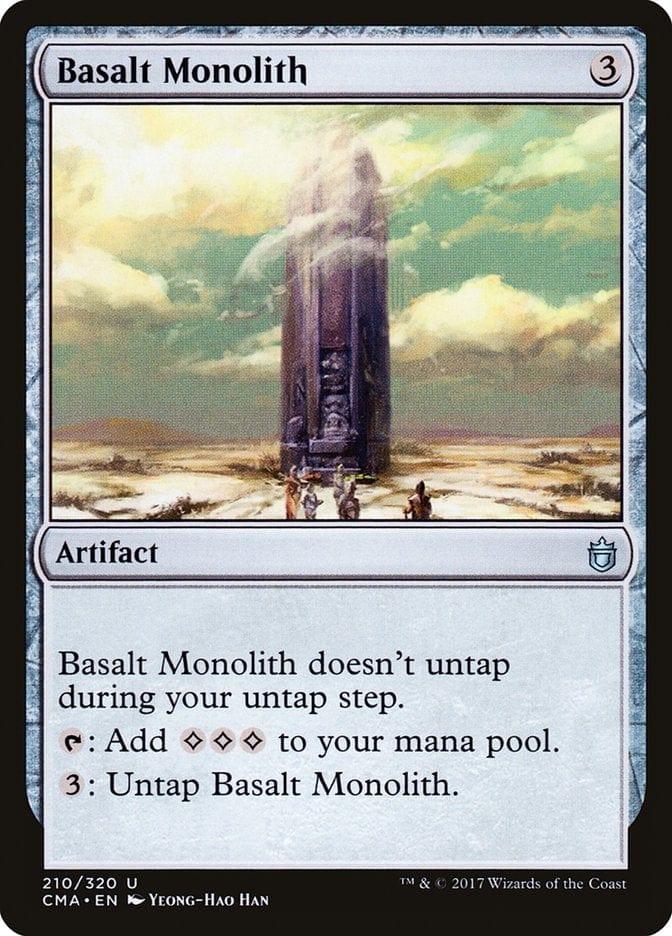 Magic: The Gathering MTG Single Basalt Monolith [Commander Anthology]