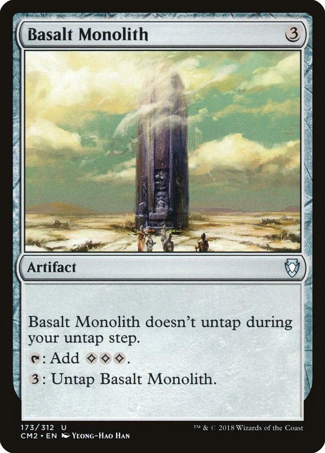 Magic: The Gathering MTG Single Basalt Monolith [Commander Anthology Volume II]