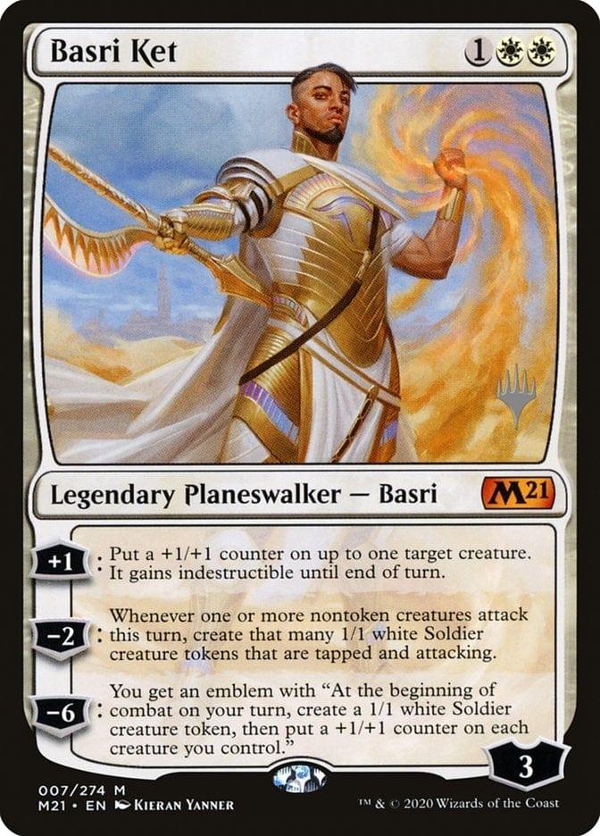 Magic: The Gathering MTG Single Basri Ket (Promo Pack) [Core Set 2021 Promos]