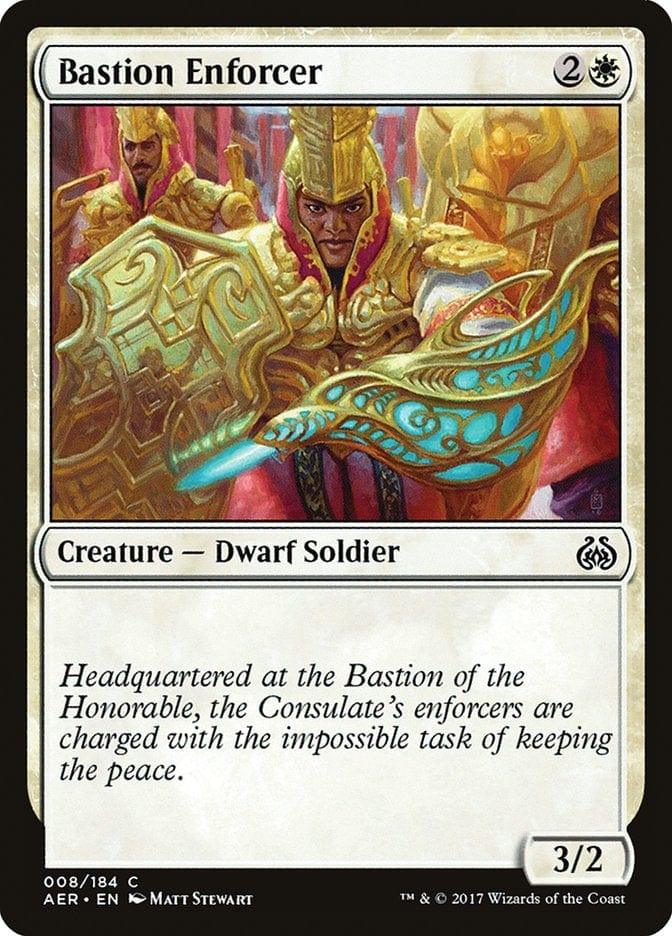 Magic: The Gathering MTG Single Bastion Enforcer [Aether Revolt]
