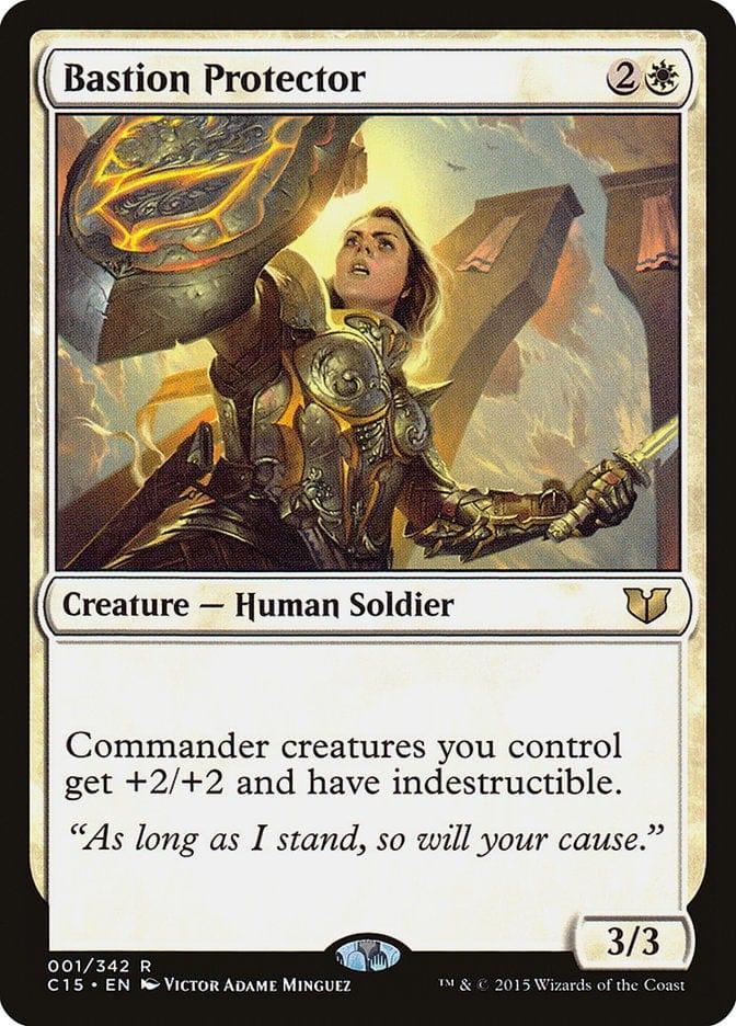 Magic: The Gathering MTG Single Bastion Protector [Commander 2015]