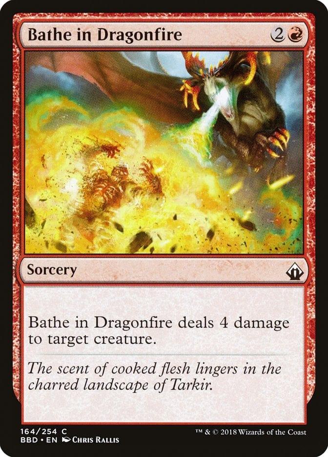Magic: The Gathering MTG Single Bathe in Dragonfire [Battlebond]