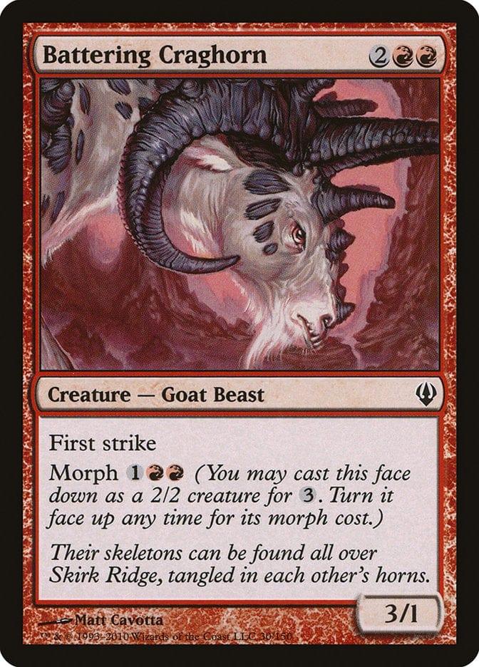 Magic: The Gathering MTG Single Battering Craghorn [Archenemy]