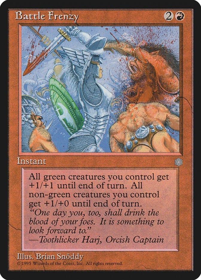 Magic: The Gathering MTG Single Battle Frenzy [Ice Age]
