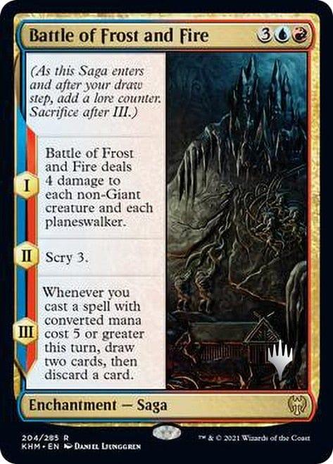 Magic: The Gathering MTG Single Battle of Frost and Fire [Kaldheim Promo Pack]
