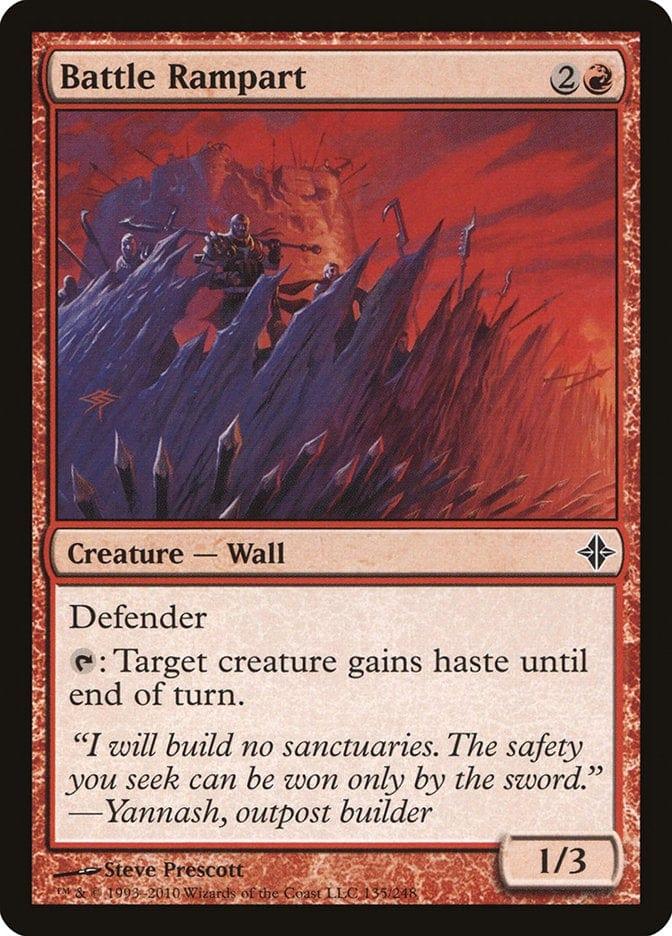 Magic: The Gathering MTG Single Battle Rampart [Rise of the Eldrazi]
