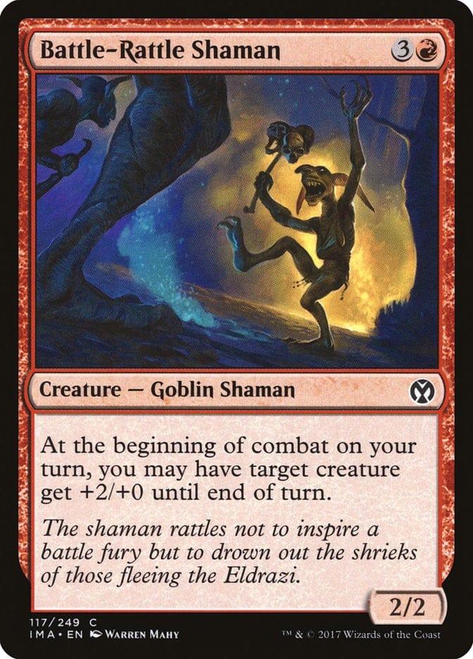 Magic: The Gathering MTG Single Battle-Rattle Shaman [Iconic Masters]