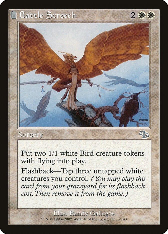 Magic: The Gathering MTG Single Battle Screech [Judgment]