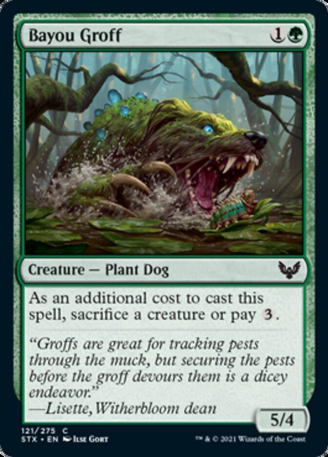 Magic: The Gathering MTG Single Bayou Groff [Strixhaven: School of Mages]