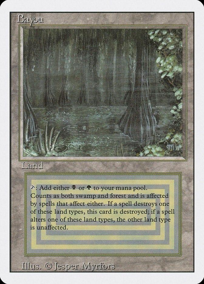 Magic: The Gathering MTG Single Bayou [Revised Edition]