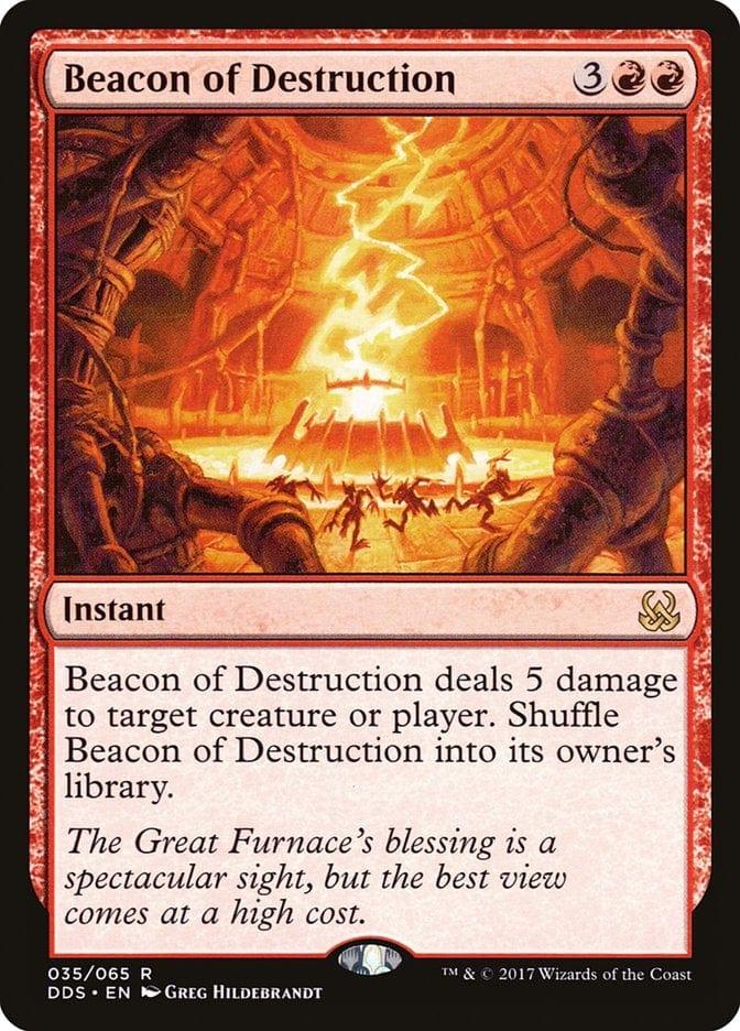 Magic: The Gathering MTG Single Beacon of Destruction [Duel Decks: Mind vs. Might]