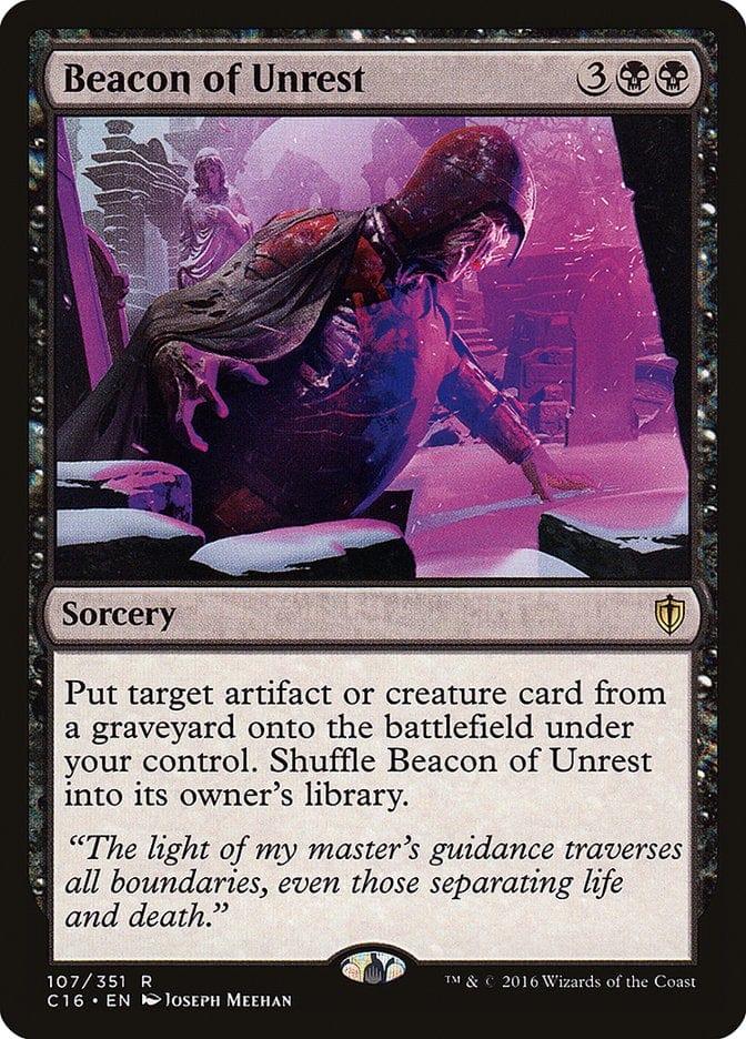 Magic: The Gathering MTG Single Beacon of Unrest [Commander 2016]
