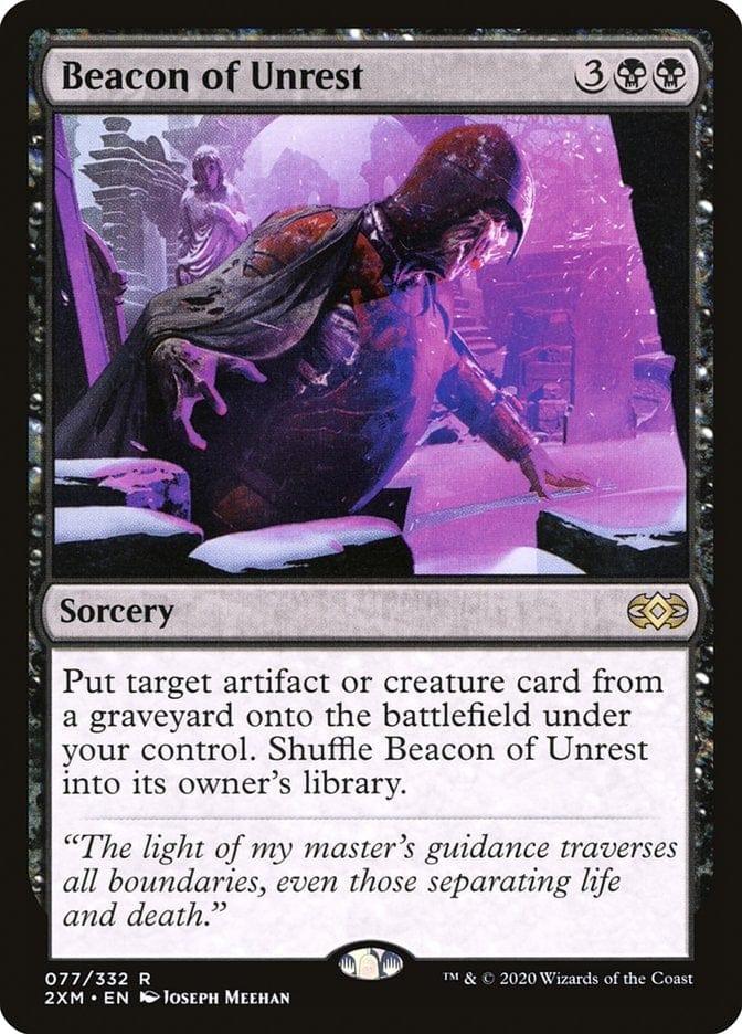 Magic: The Gathering MTG Single Beacon of Unrest [Double Masters]