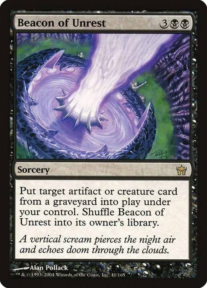 Magic: The Gathering MTG Single Beacon of Unrest [Fifth Dawn]