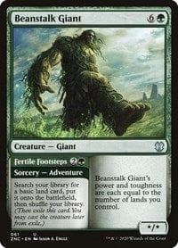 Magic: The Gathering MTG Single Beanstalk Giant [Zendikar Rising Commander]