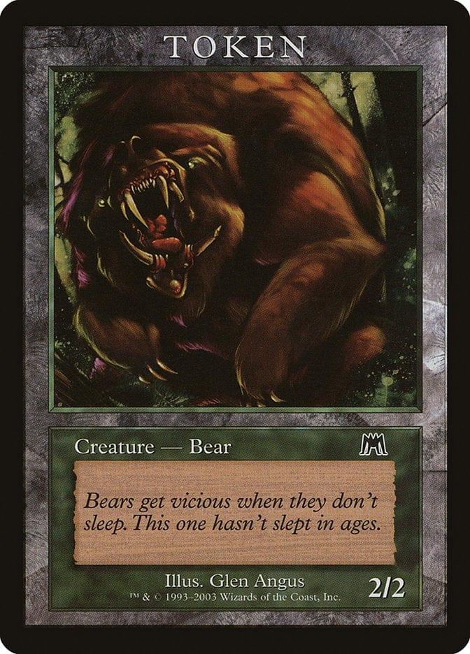 Magic: The Gathering MTG Single Bear [Magic Player Rewards 2003]