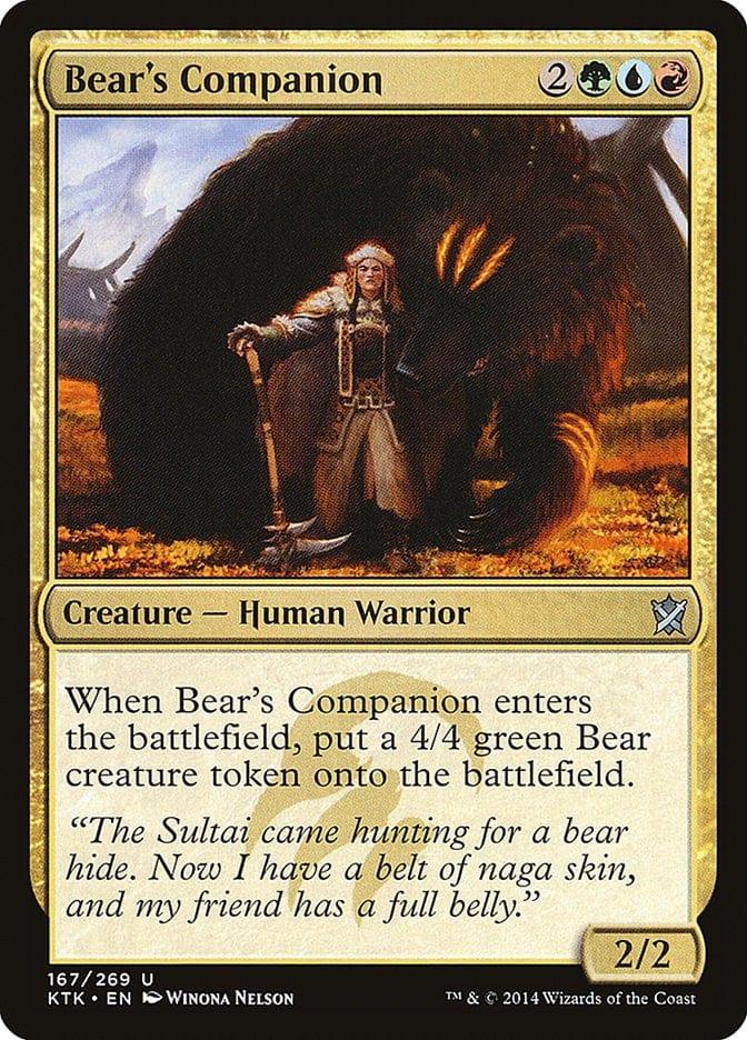 Magic: The Gathering MTG Single Bear's Companion [Khans of Tarkir]