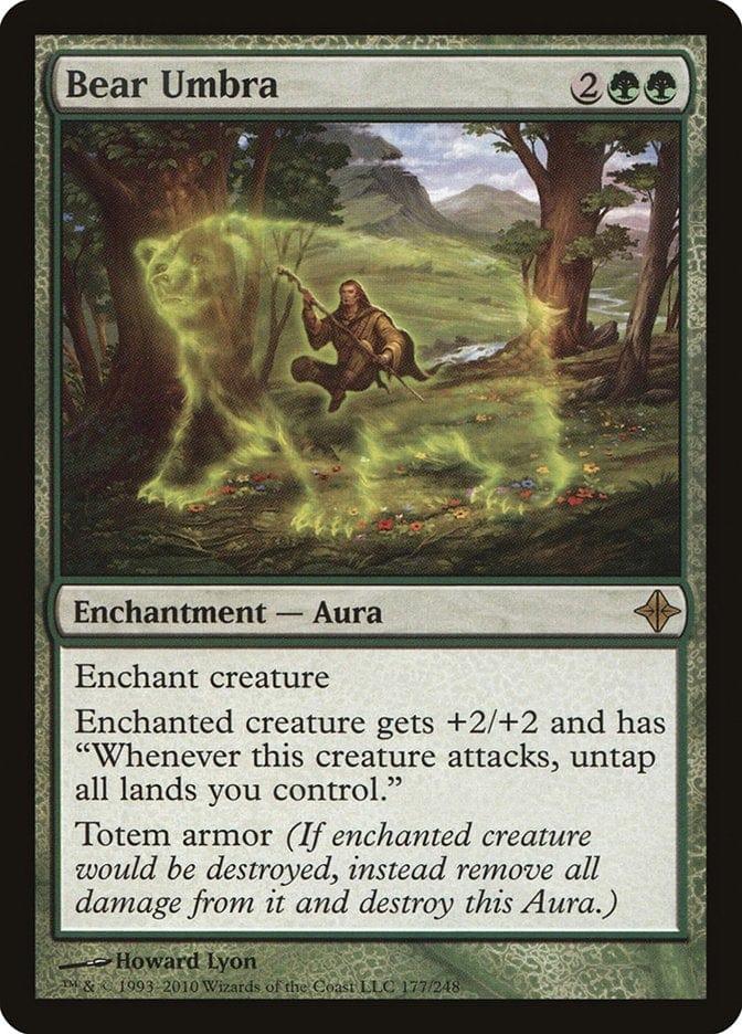 Magic: The Gathering MTG Single Bear Umbra [Rise of the Eldrazi]