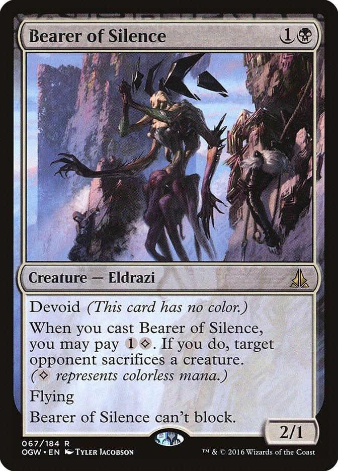 Magic: The Gathering MTG Single Bearer of Silence [Oath of the Gatewatch]