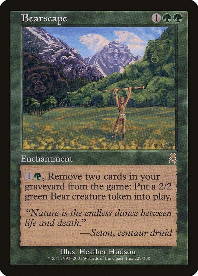 Magic: The Gathering MTG Single Bearscape [Odyssey]