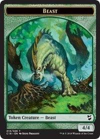 Magic: The Gathering MTG Single Beast (013) // Plant Double-sided Token [Commander 2018]