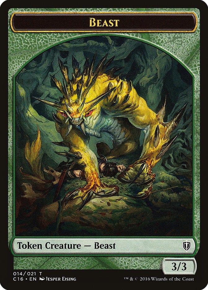 Magic: The Gathering MTG Single Beast [Commander 2016 Tokens]